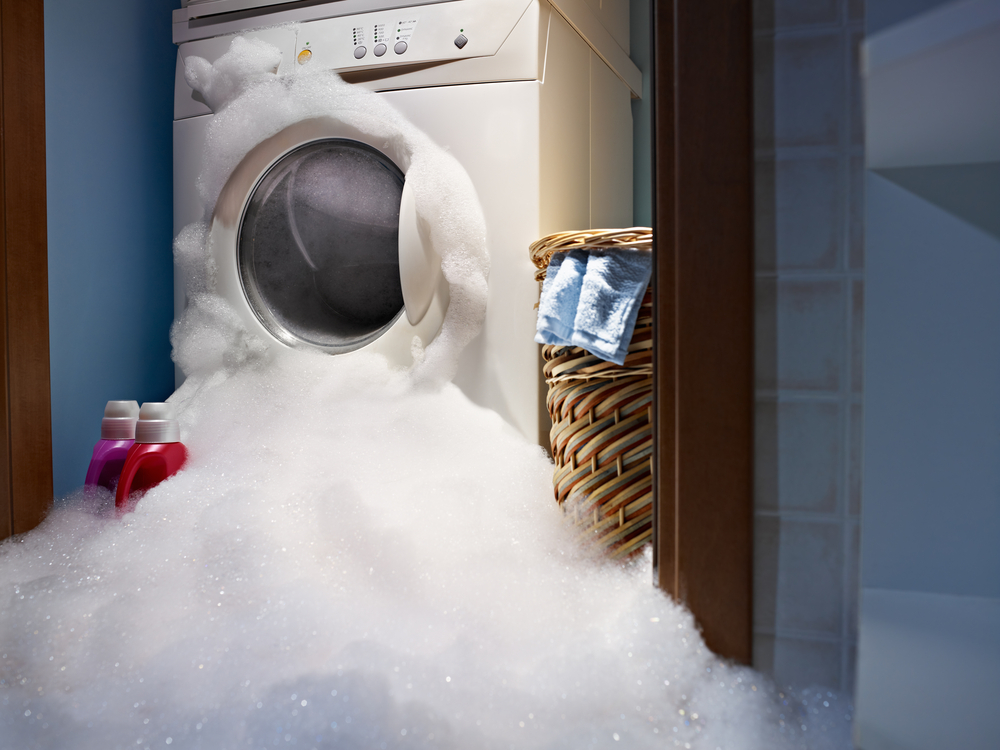 what happens if i use too much detergent in washer